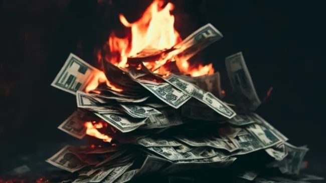 cash burning